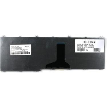 Imagem de Teclado para Notebook Toshiba Satellite C650D-11r - BestBattery, Preto