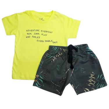 Imagem de Conjunto Bebê Menino Adventure Amarelo - Playground