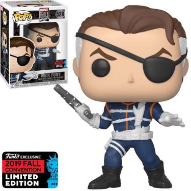 Imagem de Funko Pop Marvel 80th 528 Nick Fury NYCC 2019