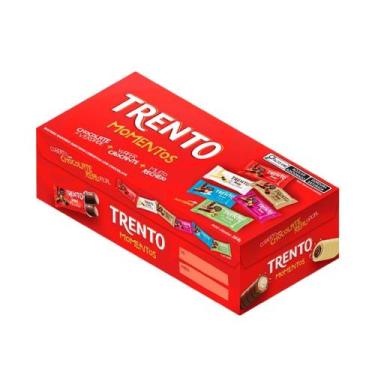 Imagem de Caixa de Chocolate Trento Wafer Momentos Sortidos 168g - Peccin