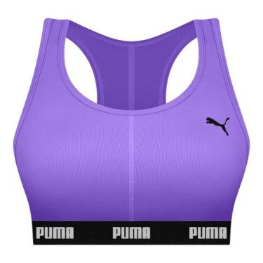 Imagem de Top Puma Nadador com Bojo Removível 27060.002, Lavanda, G