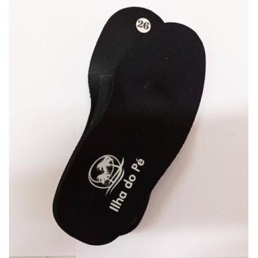 Imagem de Palmilha Infantil para pé Pronado - Ilha do Pé, Unissex, Sortido, 33