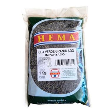 Imagem de Cha Verde Granulado Importado - 1 Kg - Hema