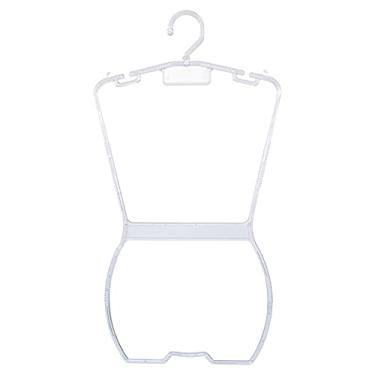 Imagem de Kit Cabide Silhueta Infantil Transparente - 5 Unidades