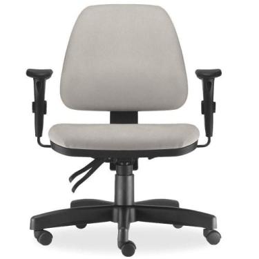 Imagem de Cadeira De Escritório Giratória Executiva Ergonômica Bege - LYAM DECOR