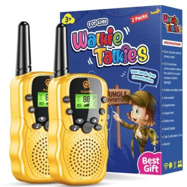 Imagem de Walkie Talkies DASTION-99 para crianças de 3 a 12 anos, pacote com 2