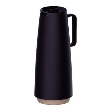 Imagem de Garrafa Térmica Tramontina Exata em Polipropileno, Preto