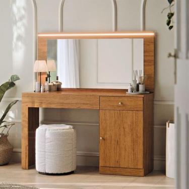 Imagem de Escrivaninha Penteadeira com LED Nina - Mobler