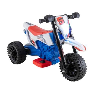 Imagem de Moto Elétrica Infantil 6V Moto Cross  - Bandeirante