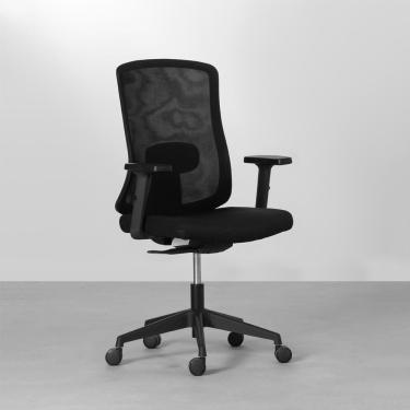 Imagem de Cadeira Office Singular Baixa - Preto