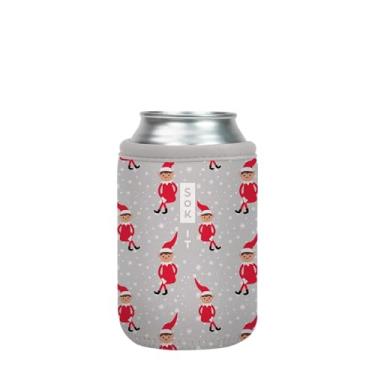 Imagem de Sok It Capa de neoprene com isolamento de cerveja e refrigerante CanSok (vida útil, manga de lata de 350 ml)