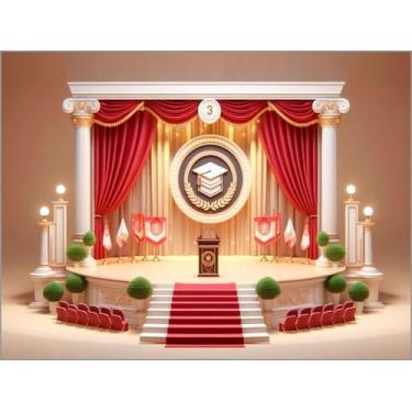 Imagem de Fundo Fotográfico Formatura Cenário Tecido 1,70 x 2,50m - Fadrix, FFOR