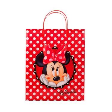 Imagem de Sacola De Presentes Imagem Minnie 33x9x27cm - Disney - Taimes
