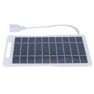 Imagem de KUIDAMOS Carregador Portátil de Painel Solar de Silício Monocristalino para Carregamento Rápido de Dispositivos Externos para Camping