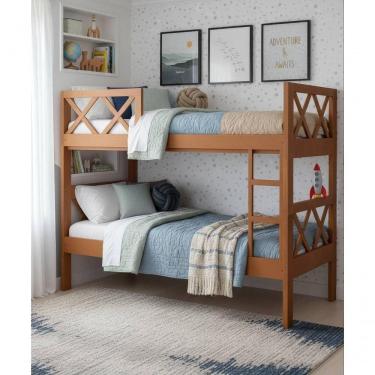 Imagem de Beliche Montana 1,90 X 80 - Madeira Maciça - Móveis De Gramado - Marrom