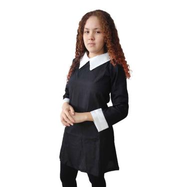 Imagem de Fantasia Halloween Vestido Wanda Infantil Tamanho M