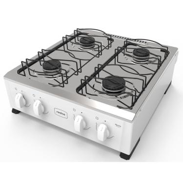 Imagem de Fogão 4 Bocas A Gás Realce Bivolt Cr213 Branco Branco 127/220