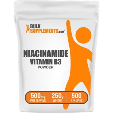 Imagem de Suplemento Bulksupplements.Com Niacinamida Em Pó 250G-Unissex