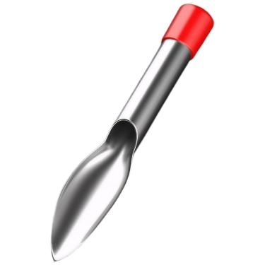 Imagem de Ferramenta de transplante de jardim de aço inoxidável, transplante de mudas resistentes e pá de escavação do solo, tamanho compacto para entusiastas de jardinagem e plantio interno/externo (1 pacote)