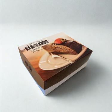 Imagem de Caixa para Bolo 25x20x12 cm - 10 Unidades de Embalagem Prática - no-br