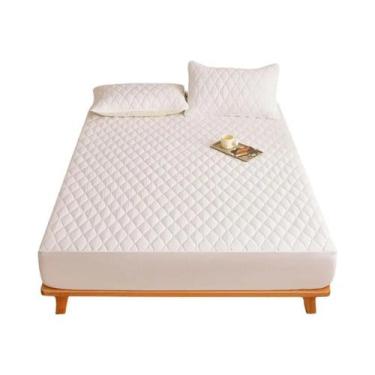 Imagem de Capa De Colchão De Algodão Espesso, Respirável, À Prova De Poeira, Em 