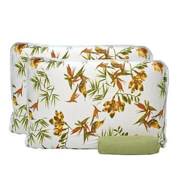 Imagem de Jogo de Cama King em Malha 100% Algodão 3 Peças Estampa Floral Rio de Janeiro Vivaldi