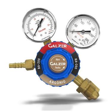 Imagem de Regulador Pressão Argônio Ra-200 - GALZER