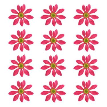 Imagem de YELARXI 12 peças de flores de margaridas artificiais, cabeças falsas de crisântemo, flores artificiais a granel - adequado para (faça você mesmo/casamento/buquês/centros de mesa/festa/decoração de