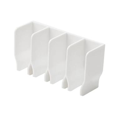 Imagem de MotiveTech Suporte para pasta de dentes, suporte para sabonete facial, de parede para pasta de dentes, para creme de mãos e sabonete facial para banheiro, Branco