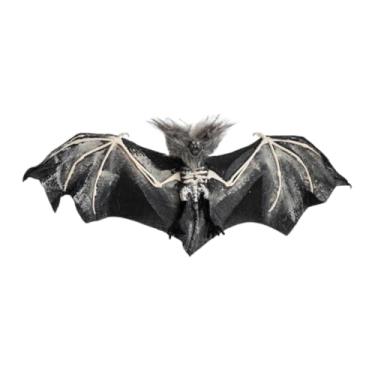 Imagem de Sclmgo Decoração de Halloween para Pendurar, Artigos para Festas, Adereços 3D Voadores E Assustadores para Quintal, Jardim, E Casa, Black M, Tamanho real