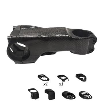 Imagem de Compatível com mesa de carbono SL7, mesa ultraleve para bicicletas de montanha e estrada, mesa de 6 graus, 70-130 mm, cabeamento interno completo, peças para bicicletas.(80mm glossy)