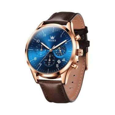 Imagem de Relógio De Pulso Masculino Luminous Quartz OLEVS Multifuncional E Mode