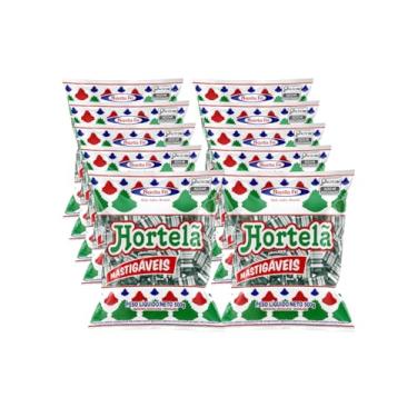 Imagem de Santa Fe Bala Mastigável Hortelã, Kit 10 Pacotes, 500g