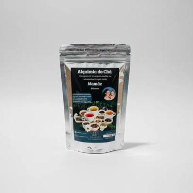 Imagem de Chá Mamãe, Blend de Ervas Naturais para Infusão, Camomila, Capim-cidró, Endro, Funcho e Melissa, 80g, Natural, Pós-parto e Amamentação