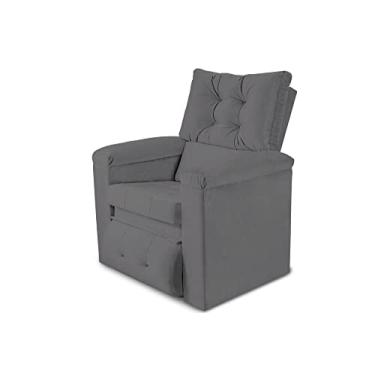 Imagem de Poltrona do Papai Reclinável Sara - Cinza