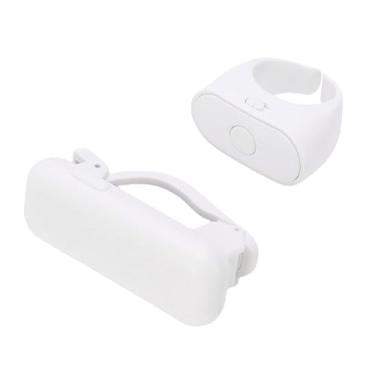 Imagem de VBESTLIFE Virador de Página Com Controle Remoto, Clicker Sem Fio para Tablets Android IOS, Com Tecla Mudo e Carregamento Tipo C, para Leitura de Rolagem do TikTok (Branco)