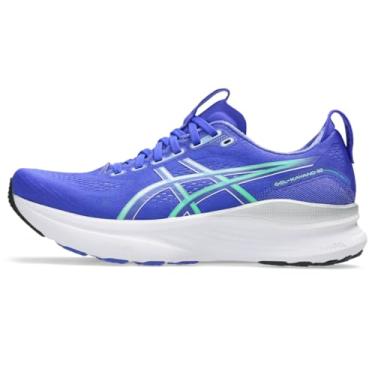 Imagem de ASICS Tênis de corrida masculino Gel-Kayano 32, Explosão de cobalto/prata pura, 41