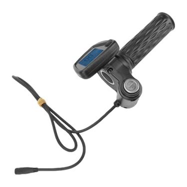 Imagem de Generic Visor Integrado do Acelerador, Acelerador Giratório de 48 V Com Tela LCD para Bicicleta Elétrica Suja 01 e Kugoo Wish 01, Acessório de Substituição Com Dados de Ciclismo Em