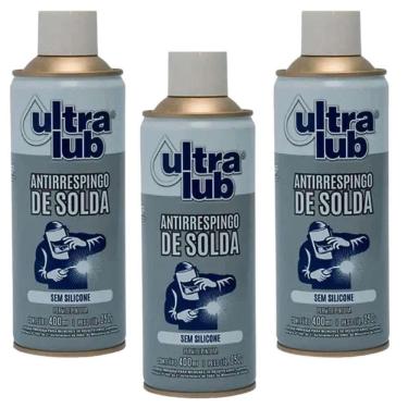Imagem de Anti Respingo Spray para Solda sem Silicone 400ML 3 Unidades ULTRALUB