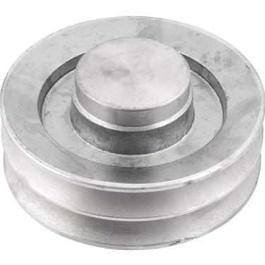 Imagem de Polia alumínio 140mm 2 canais perfil b - Vonder