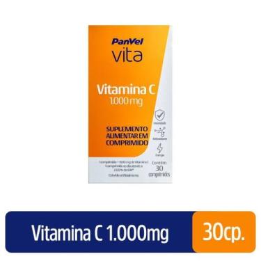 Imagem de Vitamina C 1.000 Mg Panvel Vita 30 Comprimidos