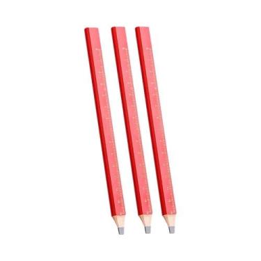 Imagem de Lápis De Marcenaria 10 Peças, Canetas De Marcação De Madeira Com Ponta