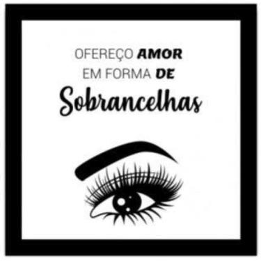 Imagem de Kit Quadros Decorativos Em Mdf Designer De Sobrancelhas 14