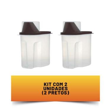 Imagem de Kit c/ 2 Jarra Multiuso Porta Sabão e Organizador com Medidor Resisten