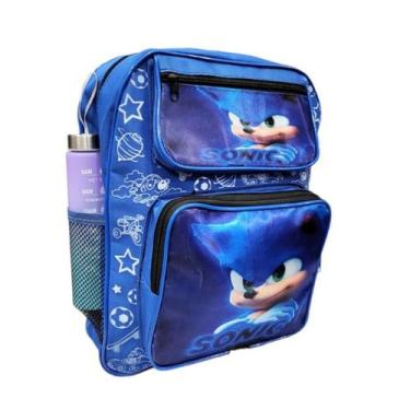 Imagem de Mochila De costas escolar Infantil Personagens Grande Menino - sem mar