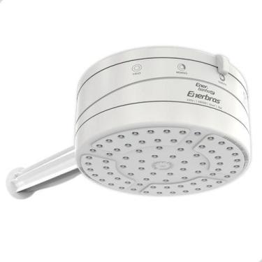 Imagem de Chuveiro Branco Com Braço 4 Temperaturas Ducha 220v 6800w - Enerbras