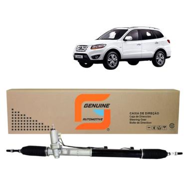 Imagem de Caixa Setor Direção Hidráulica Santa Fé 2.7 2 Conexões Válvula Roscas Diferentes