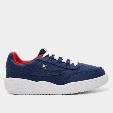 Imagem de Tênis Infantil Fila X2K Sport, Marinho, Branco, 30