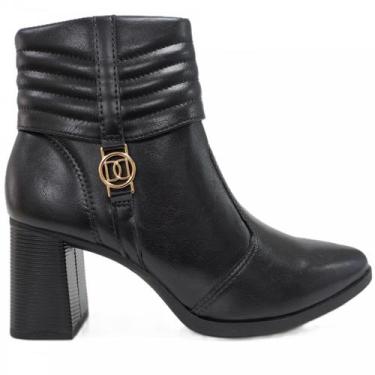Imagem de Bota Cano Curto Dakota D21610001, Preto, 36