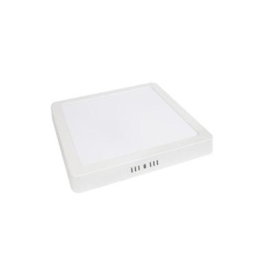 Imagem de Plafon Led Quadrado Sobrepor 24W 6500K Bivolt - Manplex, Branco